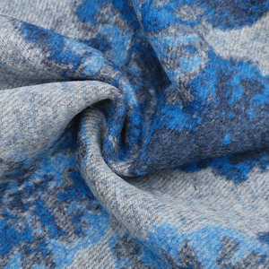 Beste Prijs Damesjas Kledingstuk Bloemontwerp Jacquard Stijl Merinowol 76.4% 14% 7.6% N 2% <span class=keywords><strong>P</strong></span> Blend Geweven Technics Garen Geverfd - Product Image 4