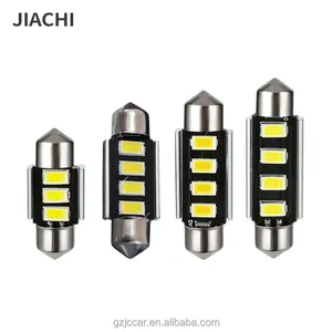 JiaChi Factory lampu baca mobil, bohlam Led Canbus 31mm 36mm 39mm 42mm lampu Led C5W C10W 5630chip 3smd 4smd 6smd