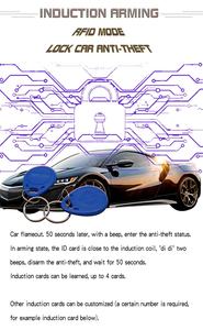 Thông Minh Keyless Nhập Rfid Đẩy Bắt Đầu Hệ Thống Cho Xe Ô Tô Mới Cho Bluetooth Điều Khiển Tự Động An Ninh Khóa Dầu Cắt Điện 50S Tự Động Cánh Tay - Product Image 6