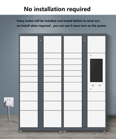 Casier de livraison de colis intelligent électronique avec système Windows et Android