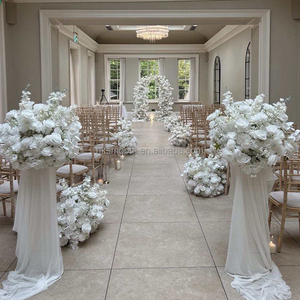 SMOOTH Elegant Wedding Events Decoration Flower <b>Bouquet</b> <b>Artificial</b> Floral Arch White Flower Arrangement - Product Image 1
