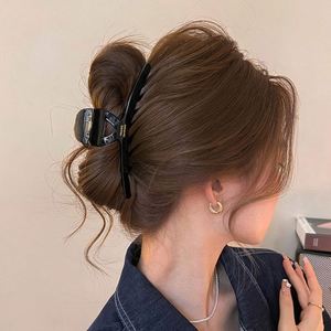Elegante Pinza Grande de Acetato Hecha a Mano para Mujer, para Peinados de Moño, Estilo Vintage Chic, Adorno para el Cabello, Regalo para Bodas y Fiestas - Product Image 6