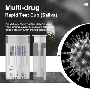 Taza de prueba de <span class=keywords><strong>saliva</strong></span> de líquido oral de un solo paso Material plástico Detección rápida de <span class=keywords><strong>drogas</strong></span> y abuso - Product Image 4
