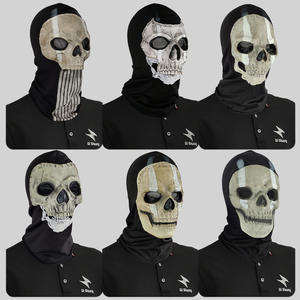 BAUGE <span class=keywords><strong>Call</strong></span> of <span class=keywords><strong>Duty</strong></span> serie teschio maschera in lattice oggetti di scena in maschera per il gioco PUBG e le prestazioni della festa di Halloween - Product Image 3