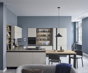 YK High Quality Modern Italian Kitchen Household Standard Curved Acrylic Seating Eco-Friendly Includes Faucet Drawer Slide <strong>Hinge</strong> - Product Image 1