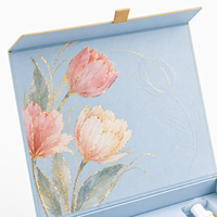 Boîte Cadeau de Luxe Personnalisée en Carton Rigide pour Parfum, Emballage Vide en Carton pour Cosmétiques et Marques de Parfums, Vente en Gros, Gaufrage 2mm