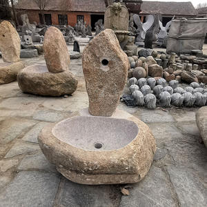 Lavabo WC bagno lavabo da appoggio lavabo in pietra intagliata lavabo lavabo - Product Image 5