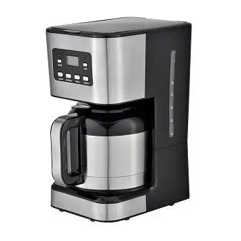 1.5L12cup電化製品コーヒーメーカーポットコーヒーメーカー電気3in1朝食ドリンクコーヒーメーカーLCDディスプレイ