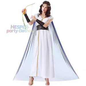 Vestido Anarkali de Fiesta al por Mayor de HP, Disfraz de Mujer, Ropa de Animales, Uniformes, Disfraces de Carnaval, Ropa de Cosplay de Anime, Diosa de la Luna - Product Image 1