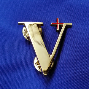 Op maat gemaakte mode speldbadge van zinklegering, milieuvriendelijke strassversiering, UV-print, laklaag, voor reclamegebruik - Product Image 3