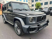 Promo Panas Body Kit W463 ke W465 G63 UNTUK Mercedes G-Class Bumper Grille Lampu Depan Kap Mesin Fender Knalpot Bullbar
