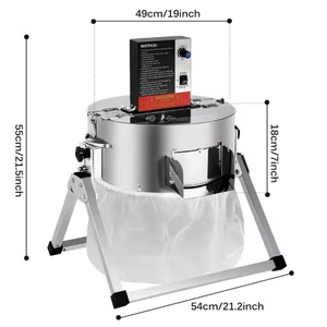 リーフバッドトリマー電気機械ツイストスピンカット、植物ハーブと花用ハンドドライブグラストリマー付き - Product Image 2