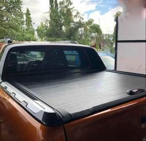 ชัตเตอร์ลูกกลิ้งอลูมิเนียม4x4สำหรับ T6แรนเจอร์ T7 <span class=keywords><strong>Wildtrak</strong></span> <span class=keywords><strong>2018</strong></span>แบบจำกัดกันน้ำพับได้และม้วนขึ้นพร้อมฟังก์ชั่นล็อค - Product Image 2