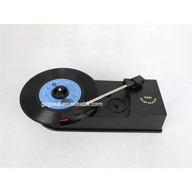 Mini USB turntable phonograph audio 2-speeds 33 / 45 RPM lp vinyl record player