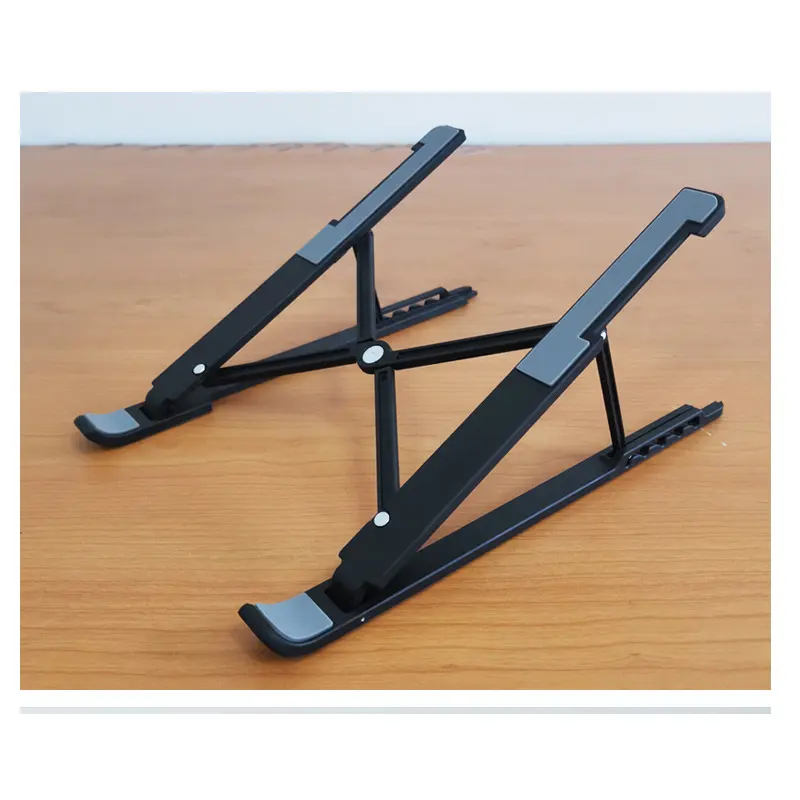 Portable Adjustable Laptop Stand Folding Shelf Bracket On Desk Laptop Support Foldable Aluminium Laptop Stand