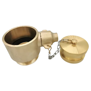 Sambungan Selang Fleksibel Kuningan Reducer BSP Female 2.5 inci, Tahan Lama, untuk Perlengkapan Pemadam Kebakaran, Aksesoris Katup, Hidran - Product Image 2