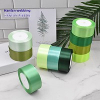 Ruban en satin polyester de 4 cm, fait main, pour la création de bouquets de fleurs, emballage de boîtes cadeaux, nœuds