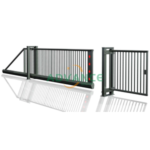 Porte coulissante en aluminium portail en porte-à-faux automatique opération électrique standard et personnalisé disponible - Product Image 1
