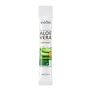 <span class=keywords><strong>Masque</strong></span> capillaire en feuille 10g portable à l'Aloe Vera, <span class=keywords><strong>ultra</strong></span>-éclaircissant, réparateur, nourrissant, pour brillance et douceur - Product Image 6