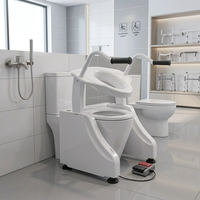 Aide à la mobilité, siège de toilette relevable, chaise de toilette électrique médicale pour personnes âgées, femmes enceintes, personnes handicapées