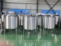 Lini Produksi Jus Buah Industri Victorystar dengan Pengaduk Penukar Panas Pasteurizer Baja Tahan Karat Kelas Makanan