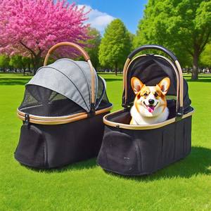 दोहरी-पालतू डीलक्स स्टालरः भारी शुल्क 4-पहिया डिजाइन, बड़े फरारी दोस्तों के लिए आदर्श - Product Image 3