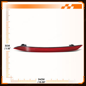 Accessoire automobile directement de l'usine, réflecteur de pare-chocs arrière pour <span class=keywords><strong>Volvo</strong></span> <span class=keywords><strong>XC90</strong></span> 2016 2017 2018 2019 2020 2021 2022 <span class=keywords><strong>2023</strong></span> 2024 2025, sans ampoule - Product Image 5