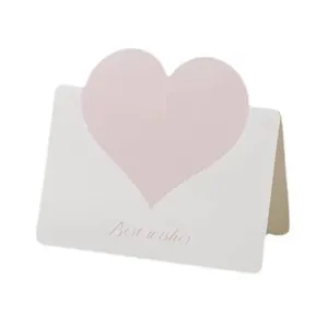 2023 New Spot Pink Love Tarjeta de agradecimiento Tarjeta de regalo Tienda de flores Tienda de ropa Tarjeta de visita Accesorios de papel