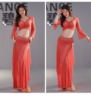 Costume de danseuse du ventre Ecoparty robe Bingbing maille Shaabi Baladi Saidy vêtements d'entraînement adulte Costumes de danse orientale du ventre