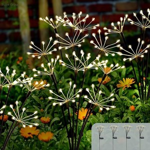 Lámpara de Cadena LED para Exteriores, Resistente al Agua, con Conector de Tierra, para Jardín, Paisaje, Decoración de Patio, Ambiente Festivo - Product Image 1