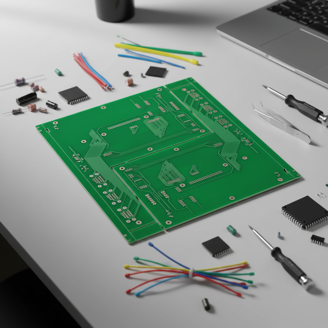 High Quality FR4 94V0 Double-sided PCB Manufacturer Product LLX Brand 1.6mm Thick 1oz Copper HASL Surface