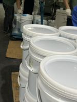 Résine de silicone liquide de qualité alimentaire en gros, 2 composants 1:1, pour la fabrication de jouets DIY et de moules en résine de silicone AB