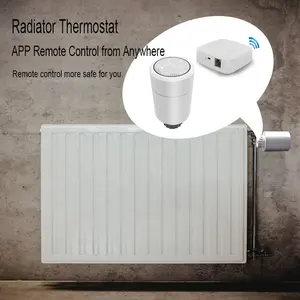 Best Thermostat Radiator Heating Room TRV Smart Tuya Zigbee Heating Radiator Valve Thermostat Control