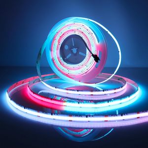 Flexible COB <b>LED</b> Strip <b>Light</b> RGB Full-color WS2811 24V <b>USB</b> Programmable Addressable IP44 CRI95 /WiFi Indoor Room - Product Image 2