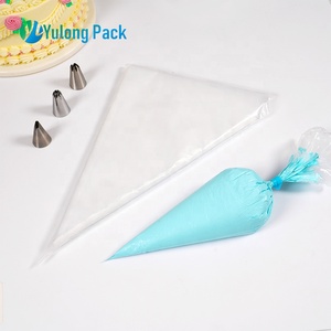 Kantong Icing Besar 12 Inch 100 Pcs/pak Tebal Alat Kue Kantong Piping Buatan Pabrik Kantong Piping Icing Sekali Pakai untuk Dapur dan Toko Kue - Product Image 3