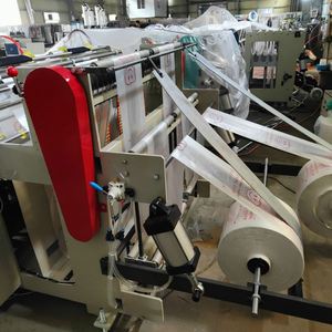 Neue WETRUST <span class=keywords><strong>GDFR</strong></span> PLC Computergesteuerte Beutelformmaschine für Plastik-Einkaufstaschen und T-Shirt-Beutel 380V/220V 50HZ 1 Jahr Garantie - Product Image 3