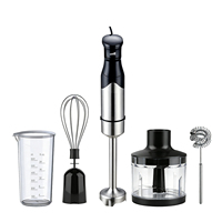 Blender Tangan Profesional Bermerek Murah 600W Motor DC Stainless Steel Untuk Penggunaan Rumah Tangga Satu Porsi