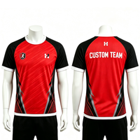Camiseta Deportiva de Manga Corta para Tenis, Tallas XS-4XL, Corte Atlético, Transpirable, Personalizable para Clubes de Tenis, con Maqueta Gratuita