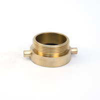 Raccord de tuyau d'incendie en laiton DN40, connecteur rapide flexible américain, filetages mâle-femelle, adaptateur de lutte contre l'incendie, sauvetage d'urgence, 24 bars