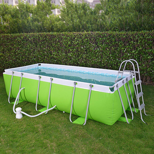 <span class=keywords><strong>Piscine</strong></span> hors sol rectangulaire en acier <span class=keywords><strong>Jilong</strong></span> Avenli 17525 Passaat Green pour famille et adultes - Product Image 3