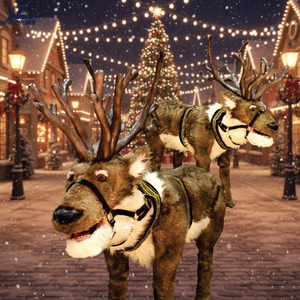 Renard animatronique grandeur nature personnalisé Haichuan pour la décoration de Noël de la maison, du <span class=keywords><strong>centre</strong></span> commercial, du <span class=keywords><strong>centre</strong></span> commercial - Product Image 3