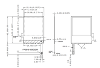 Module d'éclairage avant de 1,5 pouce, luminosité de 150 cd/m², module de rétroéclairage avec uniformité de 50 % pour écran E-Paper, forme et taille personnalisables