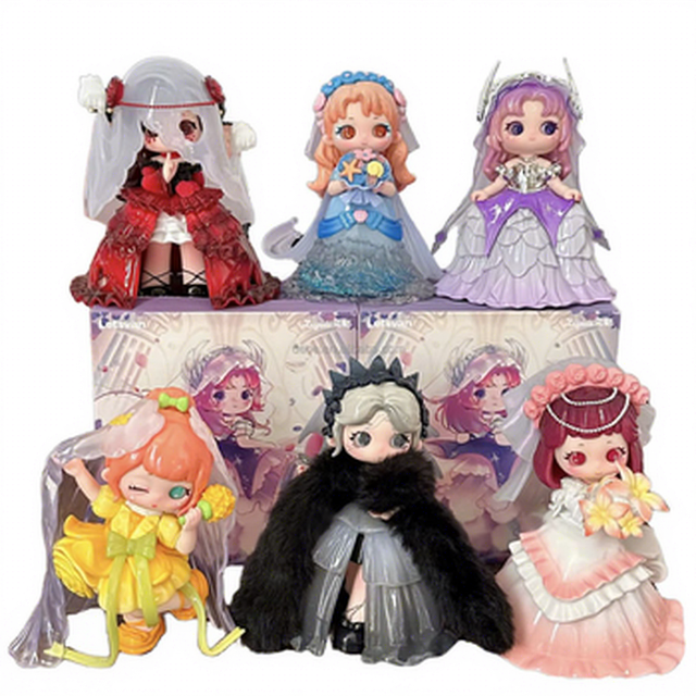 Original ZIYULI 6th My Own Wedding Blind Box Figure Collectible Designer Toy Mystery Box Anime Figurine Art Toy Gift Wholesale