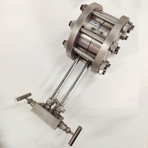 一体型オリフィスDn50空気アルコール流量計パルス1/2 "3/4インチアナログ水タービン流量計 - Product Image 3