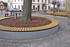 Kommerzielle runde Bank Outdoor Garten warten Kreis Bank Stuhl Park Patio Baum Bank - Product Image 6