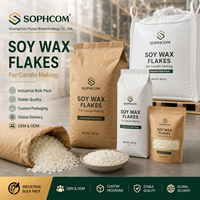 Lilin Aromaterapi Serpihan Lilin Kedelai Bahan Pewangi Grosir untuk Produsen Merek Importir Produksi Pabrik