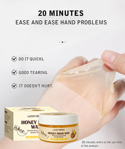 <span class=keywords><strong>Masque</strong></span> exfoliant pour les mains en cire de miel à décoller, marque privée OEM, éliminateur de peaux mortes, hydratant, éclaircissant, gant pour les mains sèches et rugueuses - Product Image 4