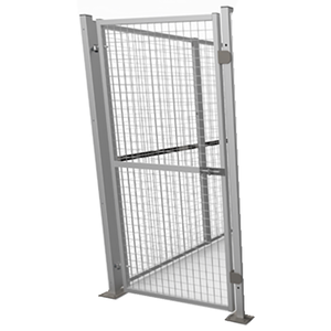 Cage de stockage de sécurité de bureau industriel en fer métallique blanc argenté atelier casiers de Cage de stockage d'article de grand espace - Product Image 4