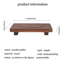 Étagère en bois de pin poli écologique multi-usages, base moderne pour l'organisation de rangement à domicile, pour la cuisine et la salle de bain