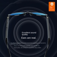 Lunettes de sport sans fil stéréo intra-auriculaires avec casque 5.0, étanches à l'eau, jusqu'à 15 heures d'autonomie, transfrontalier RC